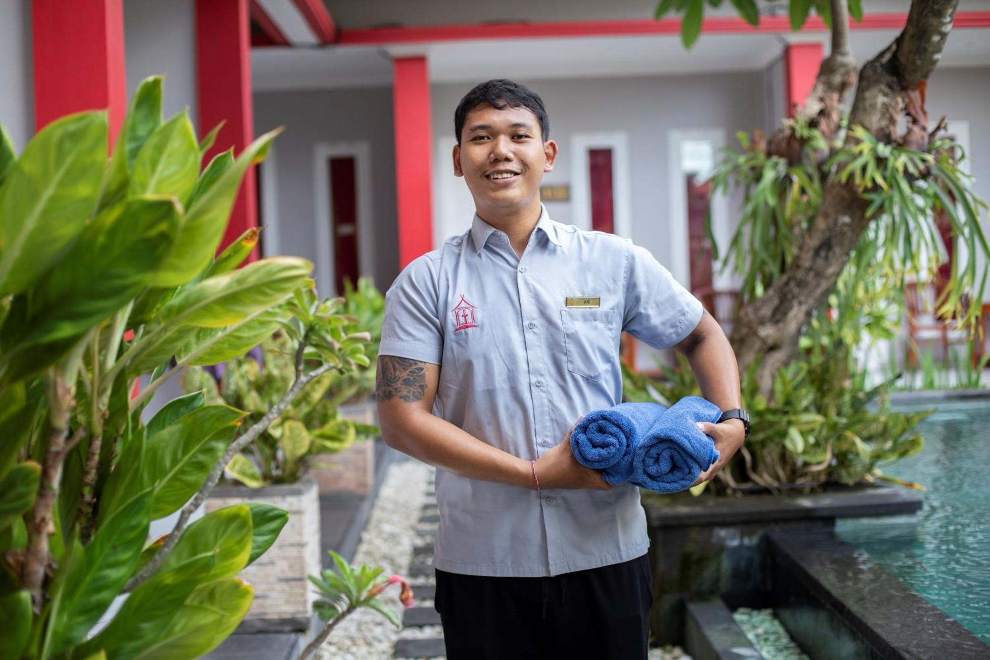 Angkul Angkul Beach Inn Kuta By Kamara ภายนอก รูปภาพ